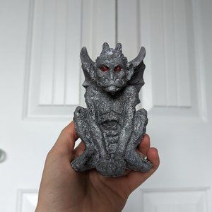 Gargoyle Halloween Decoration with Red Eyes